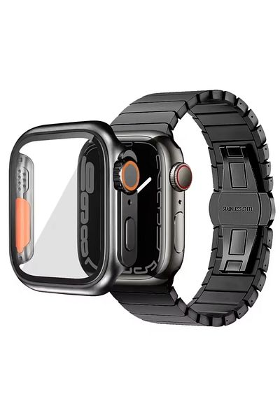 GREGOSS Switch to Apple Watch Ultra iWatch Series (Series 10/42mm) Screen Protector Cover Upgrade to Ultra