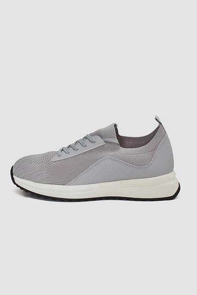 Twn Gray Lace-Up Sports Shoes