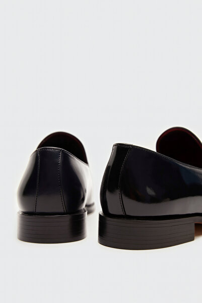 D'S Damat Ds Damat Siyah Hakiki Deri Smokin Ayakkabı