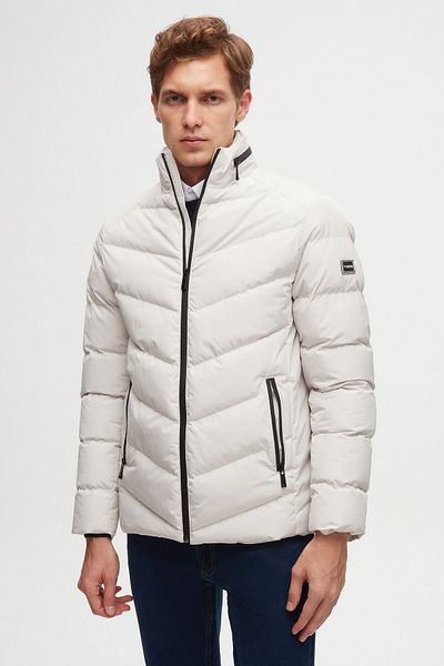 Twn EcRu Slim Fit Hooded FibeR Filled WindpRoof Jacket