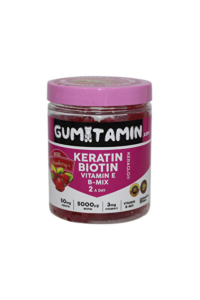 Gumitamin Gumıtamın Keratın Bıotın 60 Kapsul Gummıes