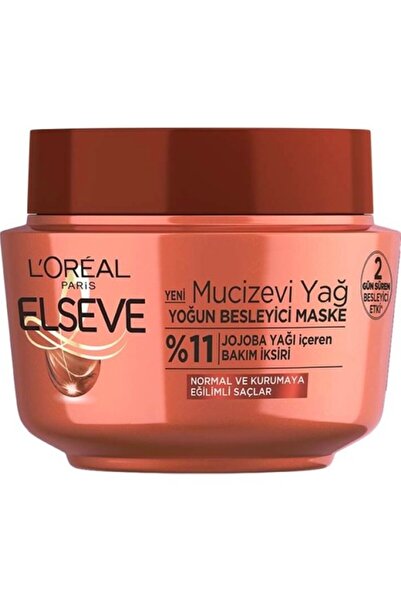 ELSEVE Maske 6 Mucuzevi Yağ 300Ml