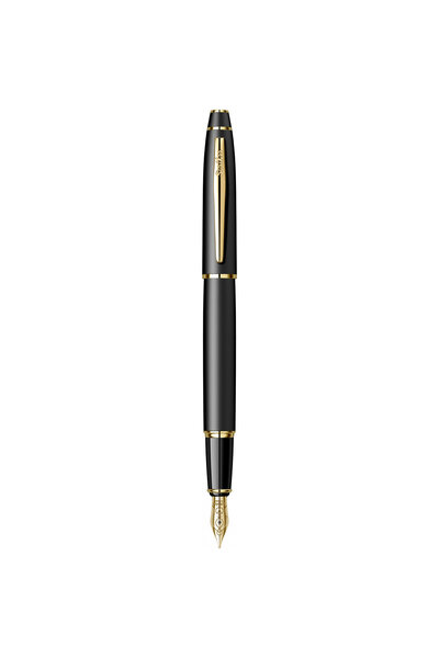 Scrikss WizDesign 35 Mat Siyah Altın Dolma Kalem - ÖMÜR BOYU GARANTİLİ / LÜKS...