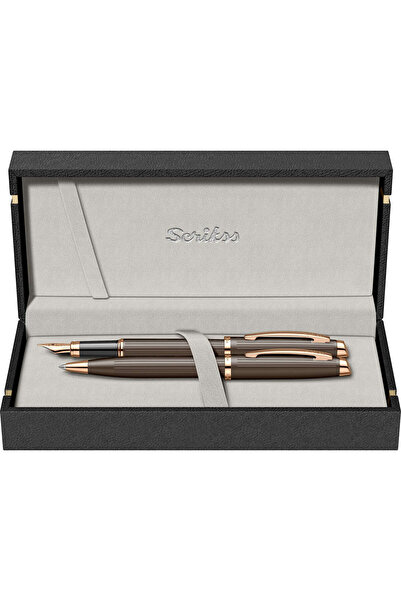 Scrikss WizDesign 39 DOLMAKALEM + TÜKENMEZKALEM SET ROSE GOLD (ÖMÜR BOYU GARANTİLİ-LÜKS KUTULU-KİŞİYE ÖZEL)