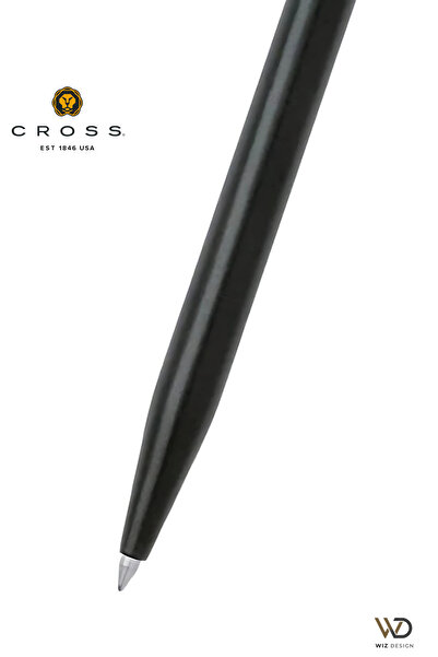 Cross WizDesign At0622-102 Clıck Tükenmezkalem Mat Siyah Özel Hediyelik Kutulu