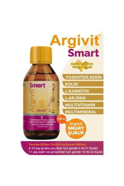 Argivit Smart Şurup 150 Ml