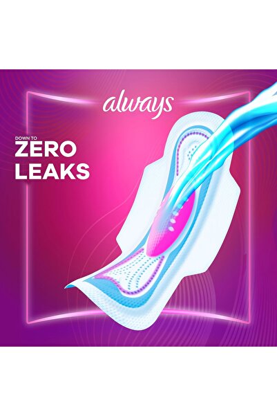 Always All In One Ultra Slim Large Sanitary Pads 26 pcs – 28cm Leak-Free Comfort