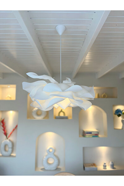 Maison Avf Vehha Tasarım Eva Beyaz Modern Sarkıt Avize