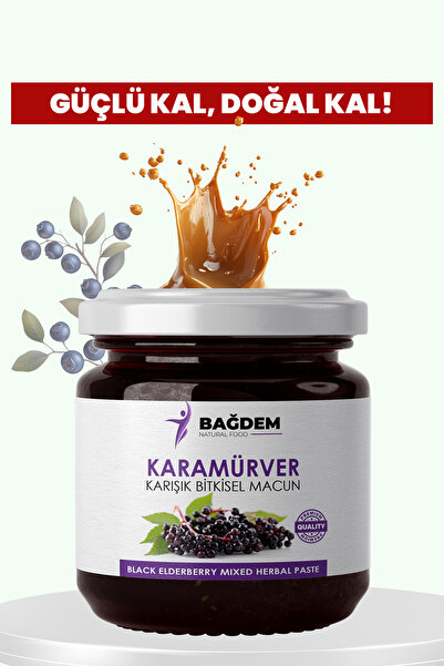 BAĞDEM KARAMÜRVER KARIŞIK BİTKİSEL MACUN 240 GR