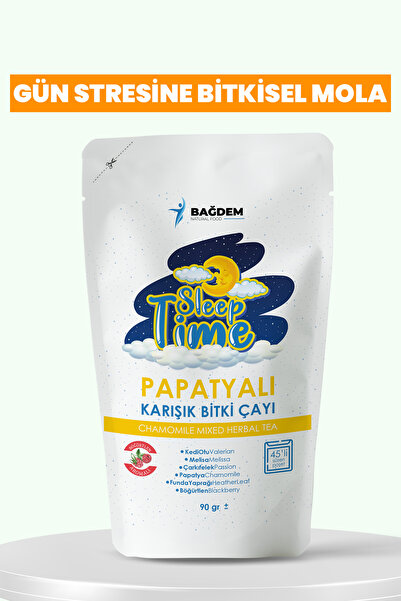 BAĞDEM PAPATYALI KARIŞIK BİTKİ ÇAYI 45' Lİ 90 GR