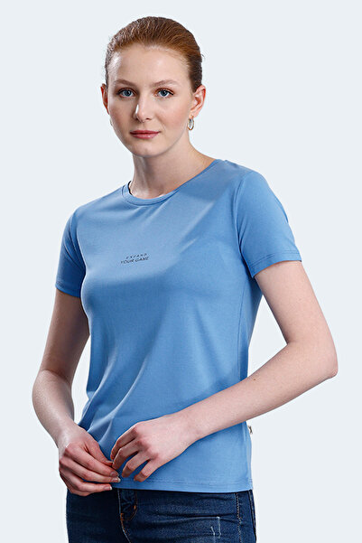 Slazenger Γυναικείο μπλε μπλουζάκι PAYTONS