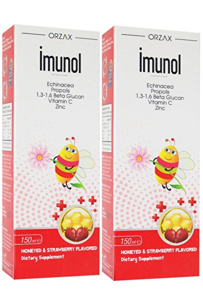 İmunol Ocean Şurup Ballı-çilek Aromalı 150ml - 2 Adet