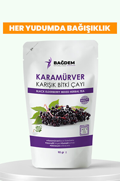 BAĞDEM KARAMÜRVER KARIŞIK BİTKİ ÇAYI 45'Lİ SÜZEN POŞET