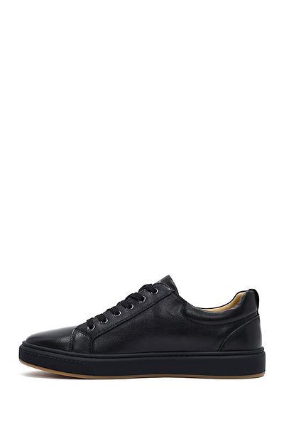 Derimod Men's White Lace-Up Leather Sneaker 25Wfd697118