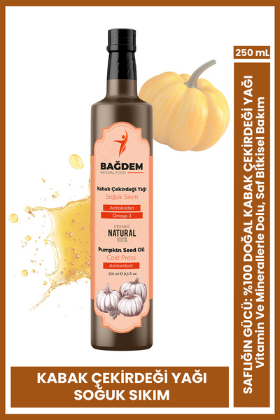 KABAK ÇEKİRDEĞİ YAĞI 250 ML
