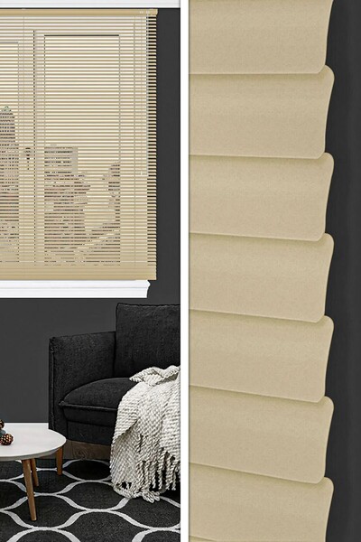 Noveva Home Venüs 05 Bakır Renk Jaluzi Perde Premium Kalite Alüminyum 25 mm J...