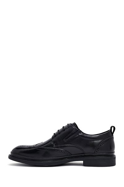 Derimod Men's Black Leather Casual Shoes 25Wfd695718