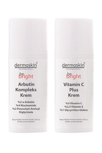 Dermoskin Be Bright Arbutin Kompleks Krem + Be Bright Vitamin C Plus Krem -2'...