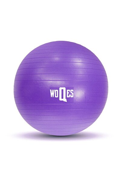 WOQES مضخة نفخ بيلاتيس عالية الجودة مقاس 65 سم مع هدية