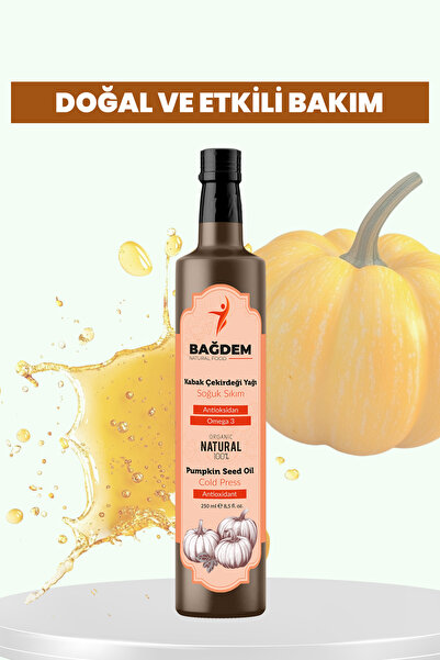 BAĞDEM KABAK ÇEKİRDEĞİ YAĞI 250 ML