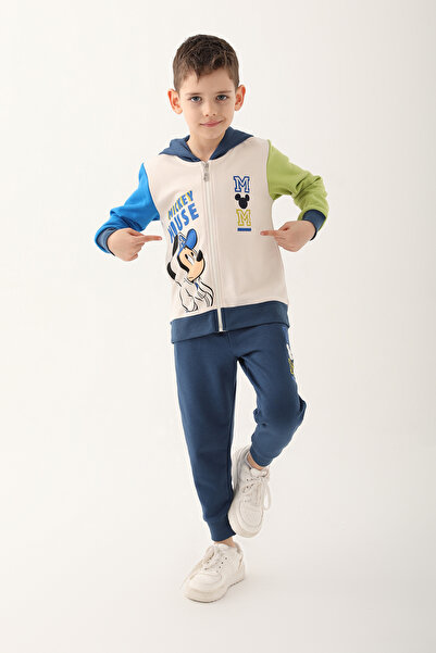 Mickey Mouse D4818-3 Çocuk  Vanilya Eşofman Takımı