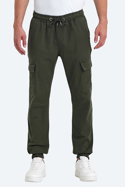 The Crow Too Men's Khaki Trousers