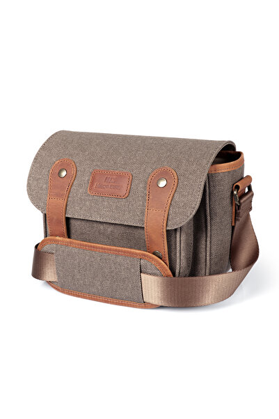 MegaGear Kanvas Omuz Çantası | Fotoğraf Makinası İçin Kanvas Omuz Çantası | V...