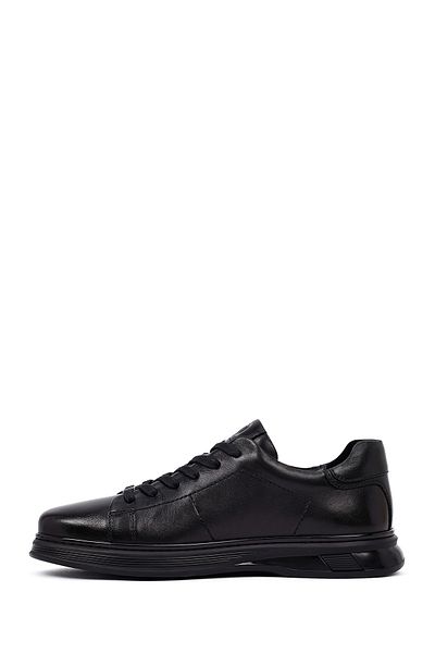 Derimod Men's Black Lace-Up Leather Casual Sneaker 25Wfd676918