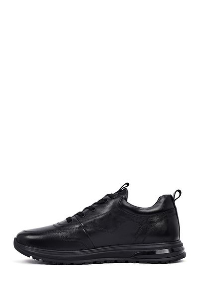 Derimod Men's Black Lace-Up Leather Casual Sneaker 25Wfd604818