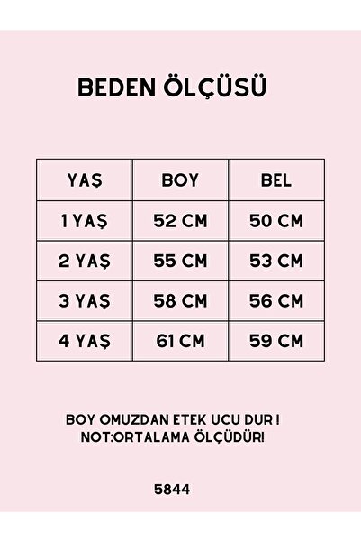 Cherrys Bebek Fiyonklu Müslin Elbise