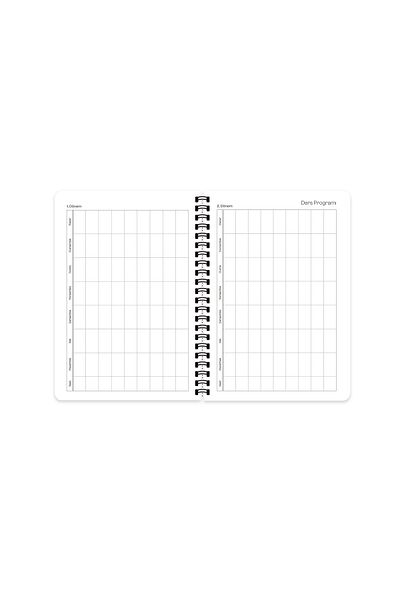 KESKİN COLOR Sharp 16*23 Spiral Academic Agenda - Amber