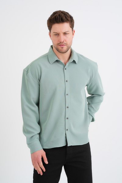 Redline Base Oversize Soft Sweat Absorbing Easy Iron Breathable Men's Shirt