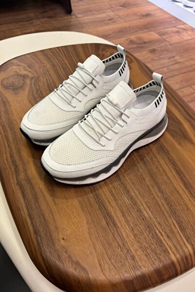 Paulo LUİZ TOKYO TRİKO БІЛІ ЧОЛОВІЧІ КРОСІВКИ - ЛІТНІ ЧОЛОВІЧІ ВЗУТТЯ