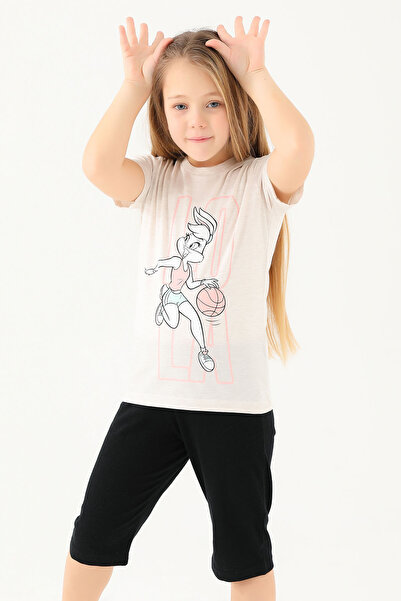 Looney Tunes L1590-2 Παιδικό T-Shirt Cream Melange
