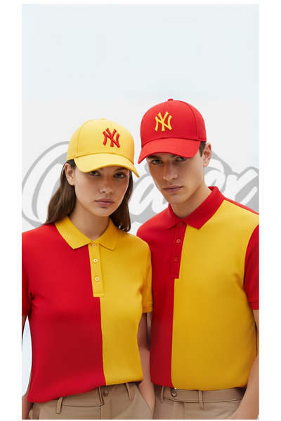 QUATEX NY Нью-Йорк Унісекс комплект з 2 вишитих кепок