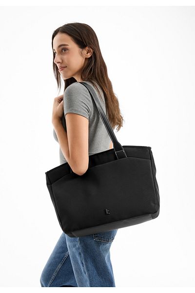 Tomtoc Versatile T23 14 Inch/14l Black Tote Bag Laptop Notebook Shoulder Bag - T23m1d1