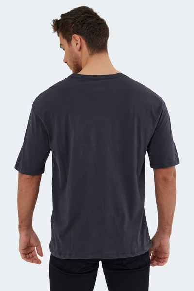 Slazenger Ανδρικό κοντομάνικο μπλουζάκι - KAISER Anthracite
