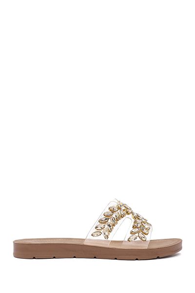 Derimod Gold Stone Women's Slippers 25Sfe4633Pv
