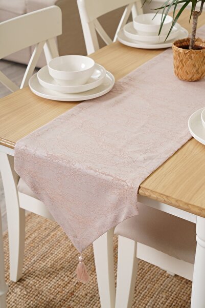 TOSHE 35cm X 180 Cm Powder Runner, Decorative Runner, Patterned Runner