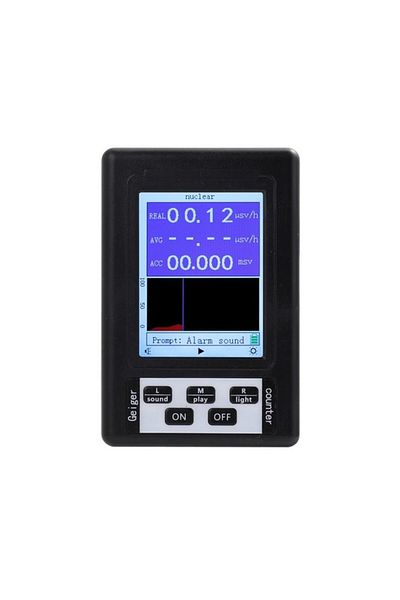 HOPE R Detector radiatii nucleare, Contor Geiger, HOPE R, mW, 0-99.99 µSv/h, LCD, negru