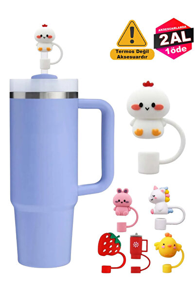 Kelira 1Pcs 10 mm Stnly Quencher Silicone Pipette Stopper Cap Dustproof Cover Shaped Pipette Head