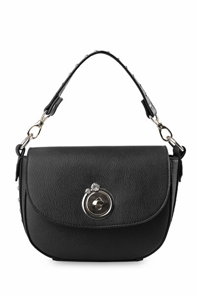 merry lane Geantă de umăr neagră pentru femei GARDA ARMADA