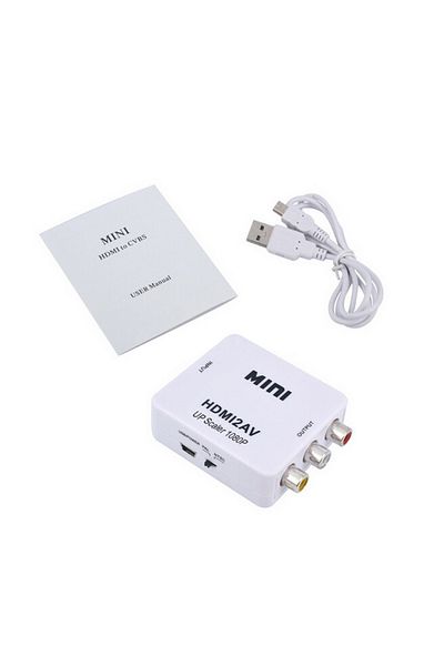 HOPE R Mini converter HDMI to AV(RCA) Full HD 1080p video and audio stereo, HOPE R