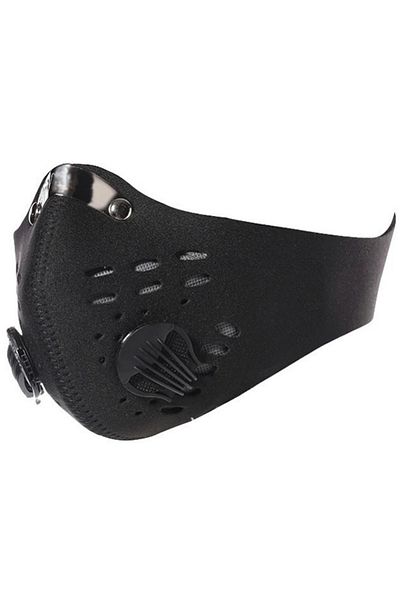 HOPE R Set of 3 HOPE R masks, with valves and anti-pollution activated carbon filter, Family, reusable, for running