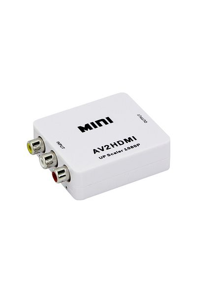 HOPE R Mini convertor AV(RCA) to HDMI, 1080p, video and audio stereo, HOPE R