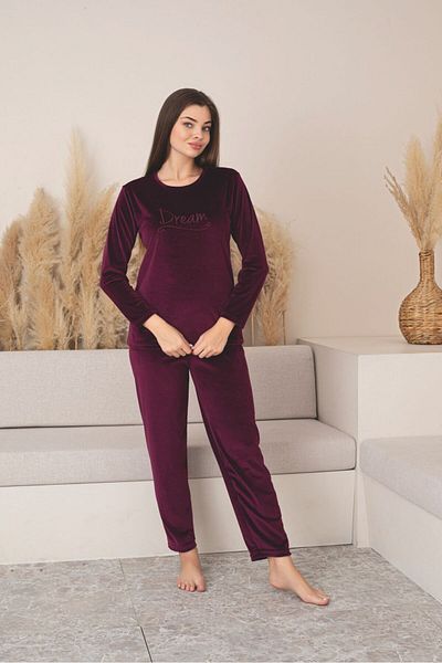 Asel Velvet Women's Pajama Set