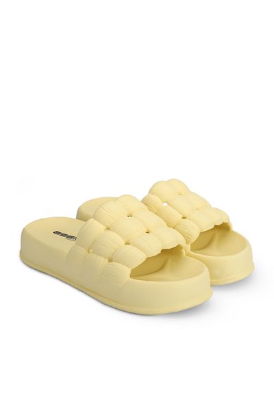 Esem Offu Women's Yellow Slippers Sports Shoes