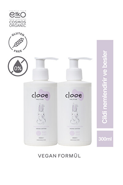 clooe Organik Bebek Losyonu - 2’li Fırsat Paketi (ARGAN YAĞI & ZEYTİNYAĞI, YE...
