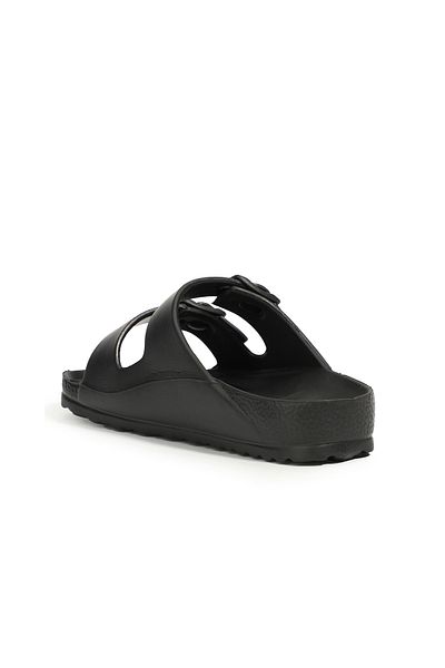Esem Lee Kids Black Slippers Sports Shoes