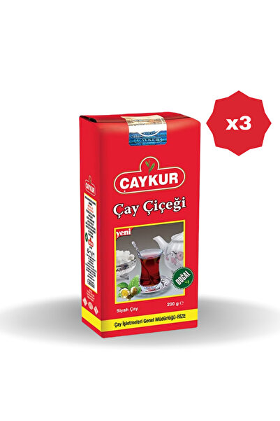 Çaykur شاي زهرة الشاي 200 جرام - (3 قطع)